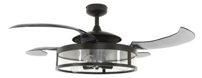 Beacon Zwarte plafondventilatorFanway Classic Ø 122cm - 212927
