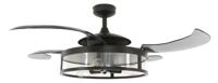 Beacon Zwarte plafondventilatorFanway Classic Ø 122cm - 212927