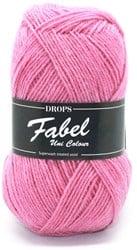 Drops Fabel Uni Colour 102 Pink