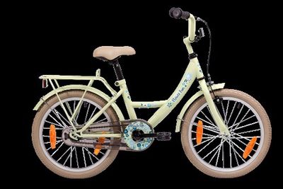 Bikefun Bike fun 18 inch meisjesfiets flower fun licht groen