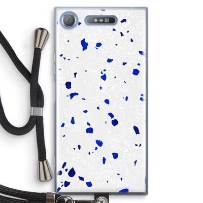 Terrazzo N°5: Sony Xperia XZ1 Transparant Hoesje met koord
