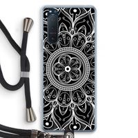 Roses Are Red: Sony Xperia 5 II Transparant Hoesje met koord