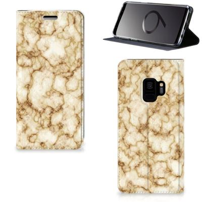 Samsung Galaxy S9 | Standcase | Marmer Goud