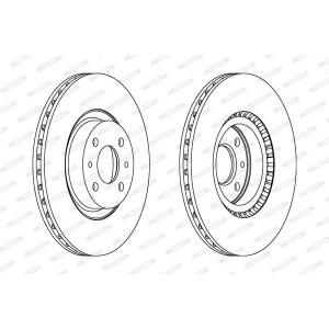 Ferodo Remschijf DDF220