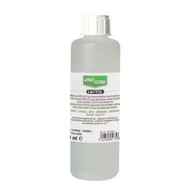 melkzuur 80% VINOFERM lactol 250ml