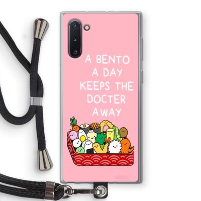 Bento a day: Samsung Galaxy Note 10 Transparant Hoesje met koord