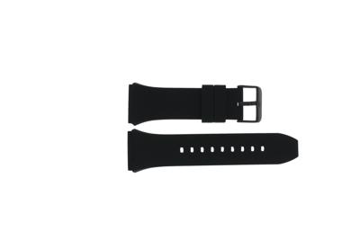 Horlogeband Guess GW0564G2 / W0564G2 / TREND Rubber Zwart 27mm