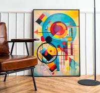 Abstract expressionisme kunstposter