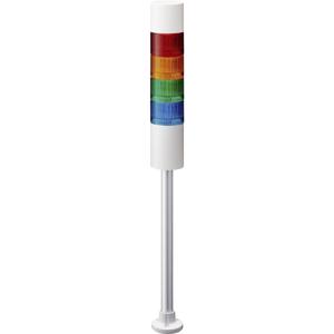 Patlite Signaalzuil LR6-402PJBW-RYGB LED 4-kleurig, Rood, Geel, Groen, Blauw 1 stuk(s)