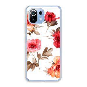 Roosjes: Xiaomi Mi 11 Lite Transparant Hoesje