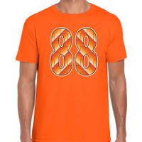 1988 EK  / Nederlands elftal supporter t-shirt oranje voor heren 2XL  -