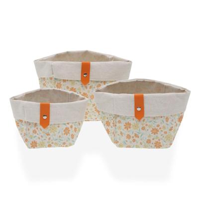 Mandenset Versa Clivia Textiel 14 x 14 x 14 cm