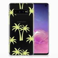 Samsung Galaxy S10 | TPU Case | Palmtrees