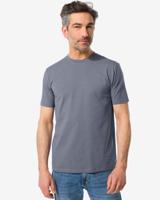 HEMA Heren T-shirt Met Stretch Grijs (grijs) - thumbnail