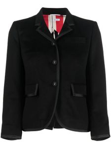 Thom Browne blazer à simple boutonnage - Noir