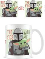 Star Wars the Mandalorian Mug - The Kid's With Me - thumbnail