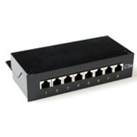 Cat 6 netwerkdoos opbouw 8xRJ45 FA6001 shielded Cat 6 netwerkdoos opbouw 8xRJ45 FA6001 shielded