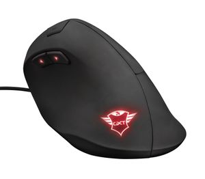 Trust GXT 144 Rexx Ergonomic Vertical Gaming Mouse gaming muis RGB led, 250 - 10000 dpi