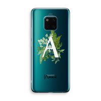 Green Brush: Huawei Mate 20 Pro Transparant Hoesje