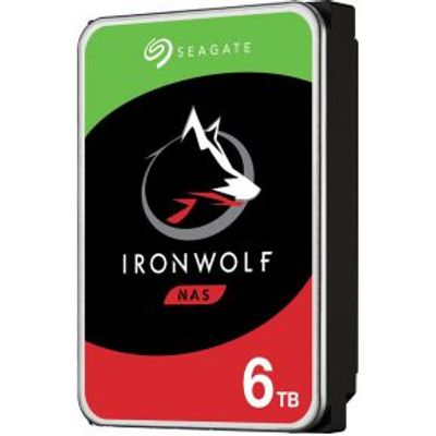 Seagate HDD NAS 3.5 6TB ST6000VN001 Ironwolf