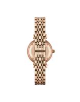 Emporio Emporio Armani dameshorloge met retro parelmoer rosgoud AR1909