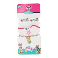 Creative Craft Group Rainbow pets armbanden - 3st.