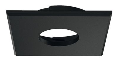 LED afdekring zwart vierkant voor LED inbouwspot 2090 3090
