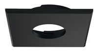 LED afdekring zwart vierkant voor LED inbouwspot 2090 3090