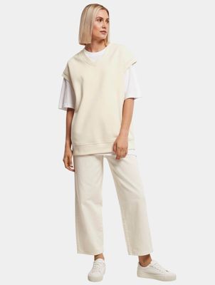 Urban Classics / trui Ladies Oversized Slipover in beige