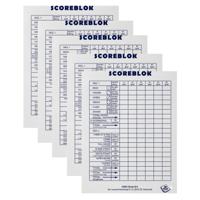 Sigel scoreblok Yahtzee 250 vellen - 5x - Dobbelspellen - Familiespelletjes