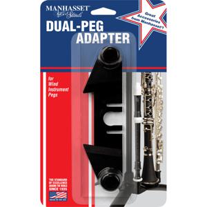 Manhasset 1420 Dual-Peg Adapter voor dubbel statief