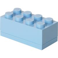Room Copenhagen lego mini box lunchbox (blauw, 8 noppen)