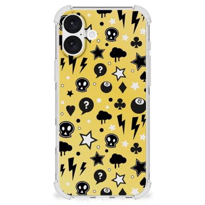 Extreme Case iPhone 16 Plus Punk Geel Extreme Case iPhone 16 Plus Punk Geel