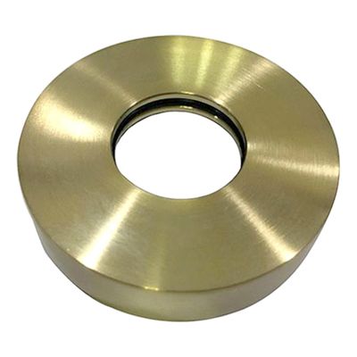Wiesbaden UniMatch Caral Messing schuifrozet voor douchearm 21 x 50 x 11 mm messing geborsteld messing