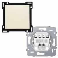 Niko kruisschakelaar 10A 250V met insteekklemmen incl. wip creme