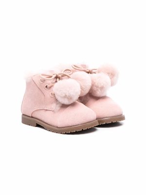 Age of Innocence bottes à détail de pompon - Rose