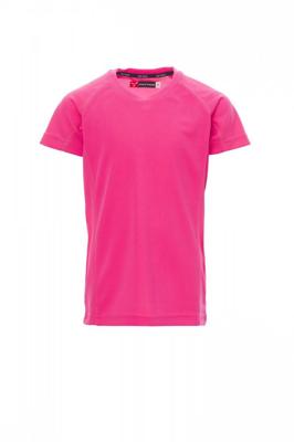 Kindershirt Runner fluor fuchsia