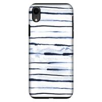 Ink Stripes: iPhone XR Tough Case
