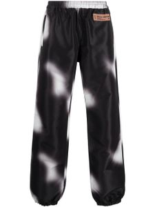 Heron Preston pantalon de jogging à motif abstrait - Noir