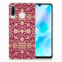 Siliconen Hoesje Huawei P30 Lite Barok Pink - thumbnail