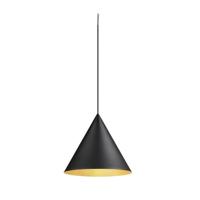 SLV HanglampMagico 38 zwart met goud Ø 38cm - 1008505