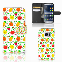 Samsung Galaxy S7 Book Cover Fruits