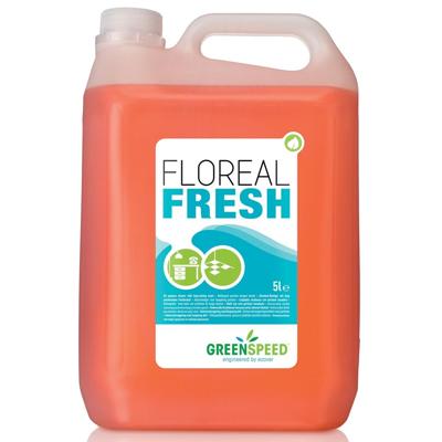 Greenspeed geconcentreerde allesreiniger Floreal Fresh, bloemenparfum, flacon van 5 liter