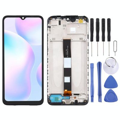 LCD-scherm en Digitizer Volledige assemblage met frame voor Xiaomi Redmi 9A / Redmi 9C