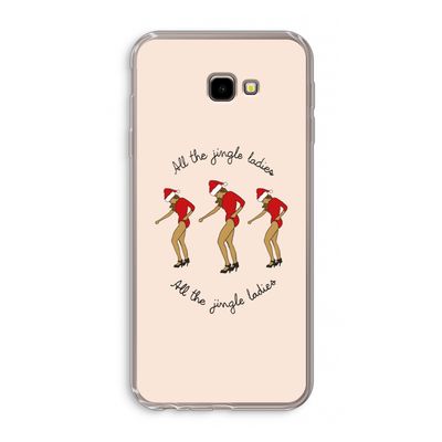 Jingle Ladies: Samsung Galaxy J4 Plus Transparant Hoesje