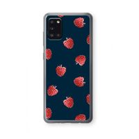Framboosjes: Samsung Galaxy A31 Transparant Hoesje