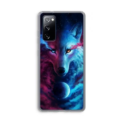 Where Light And Dark Meet: Samsung Galaxy S20 FE / S20 FE 5G Transparant Hoesje