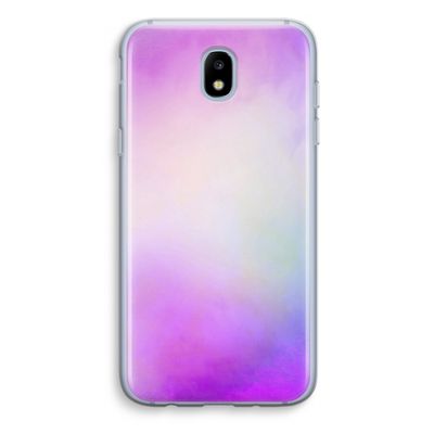 Clouds pastel: Samsung Galaxy J5 (2017) Transparant Hoesje