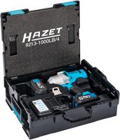 HAZET Accu-slagmoersleutel 9213-1000LB/4 · Losdraaimoment maximaal [Nm]: 1400 Nm · 3/4 inch (20 mm) vierkant massief · 4-delig