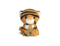 Eco Nation Pluchen knuffel - mini - tijger - 13 cm Eco Nation Pluchen knuffel - mini - tijger - 13 cm